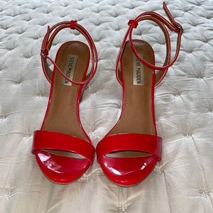 Red stilettos